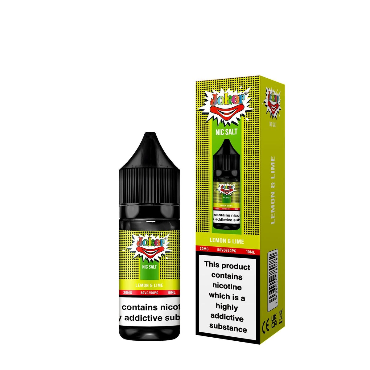 Joker Nic Salt 10ml E-liquids - Box of 10 - Vape Wholesale Mcr