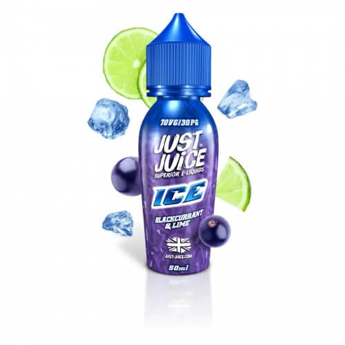 Buy Bulk Just Juice Ice Range 50ml Shortfill E - liquids - Vape Wholesale Mcr