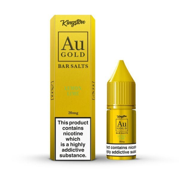 Buy Bulk Kingston Au Gold Bar Salts 10ml E - liquids - Box of 10 - Vape Wholesale Mcr