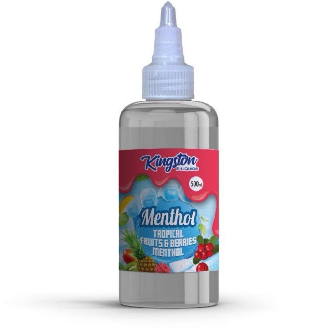 Kingston E-liquids Menthol 500ml Shortfill - Vape Wholesale Mcr