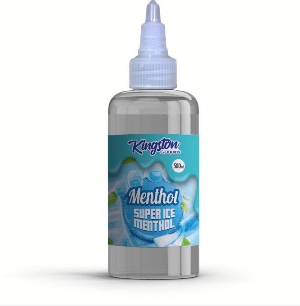 Kingston E-liquids Menthol 500ml Shortfill - Vape Wholesale Mcr