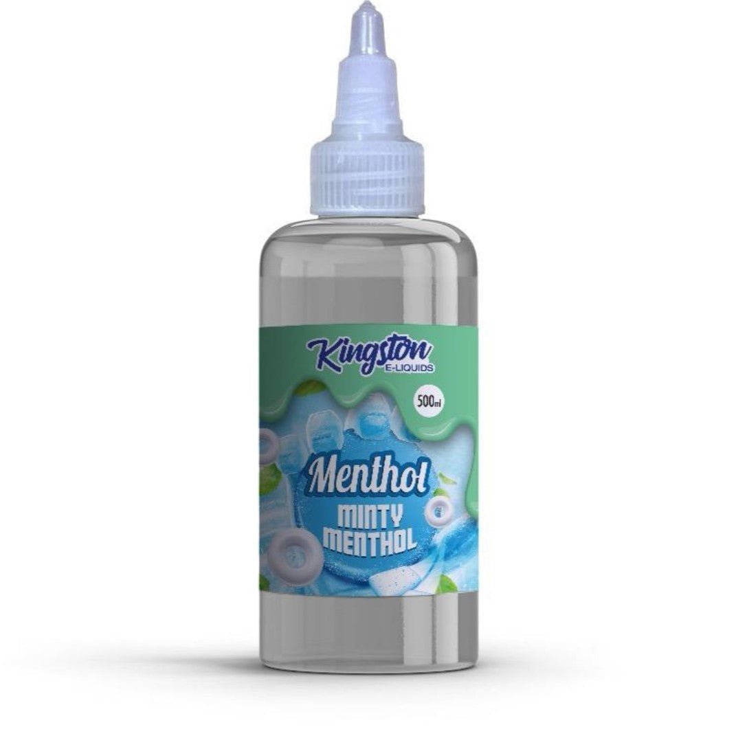 Kingston E-liquids Menthol 500ml Shortfill - Vape Wholesale Mcr