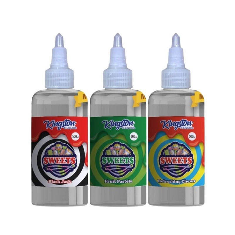 Kingston E-liquids Sweets 500ml Shortfill - Vape Wholesale Mcr
