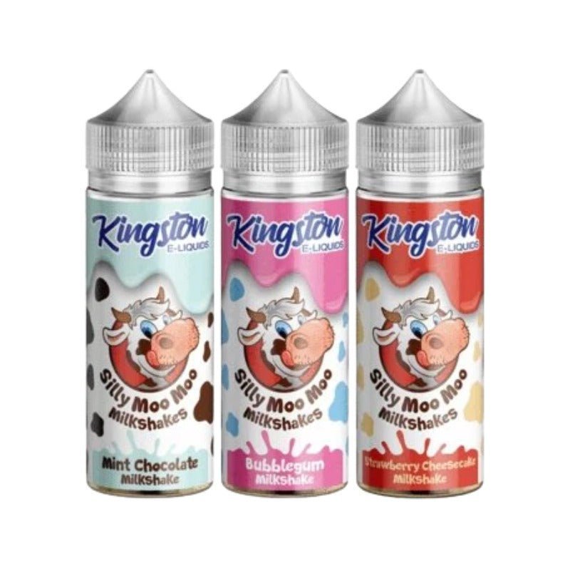 Buy Bulk Kingston Silly Moo Moo Milkshakes 100ML Shortfill - Vape Wholesale Mcr