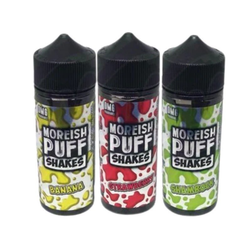 Moreish Puff Shakes 100ML Shortfill - Vape Wholesale Mcr