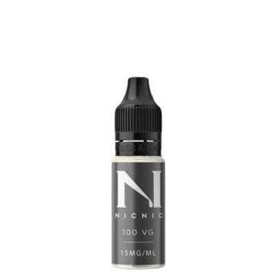 NIC NIC - NICOTINE SHOT 15MG 100VG [BOX OF 120] - Vape Wholesale Mcr