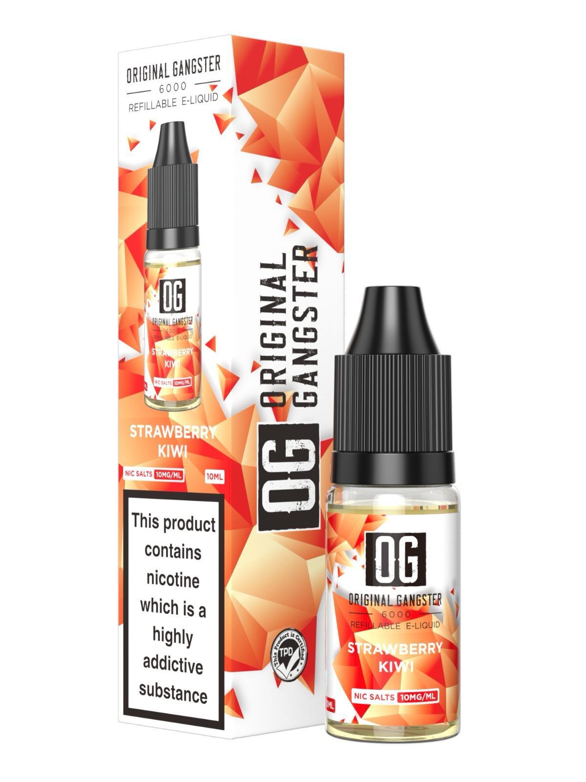 OG Original Gangster 6000 Salt 10ml ( Box of 10 ) - Vape Wholesale Mcr