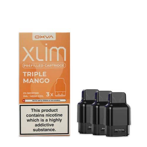 Oxva Xlim Prefilled E-liquid Pods Cartridges - Pack of 3 - Vape Wholesale Mcr