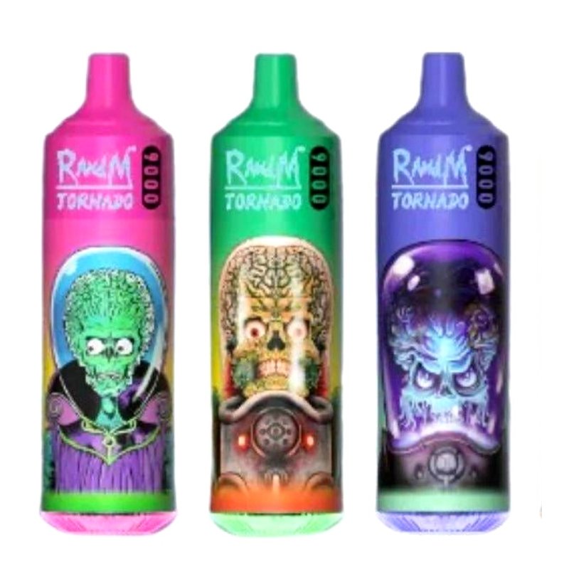 Buy Bulk RandM Tornado 9000 Disposable Vape Puff Pod Box of 10 - Vape Wholesale Mcr