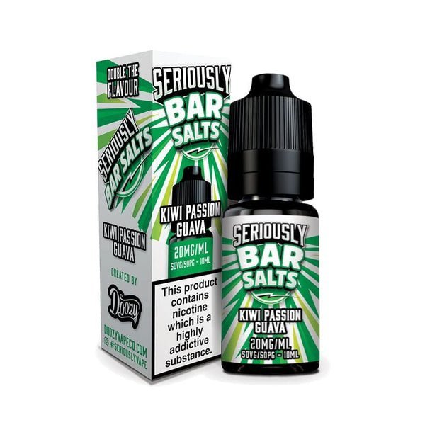 Buy Bulk Seriously Bar Salt 10ml E - liquids Nic Salts - Box of 10 - Vape Wholesale Mcr