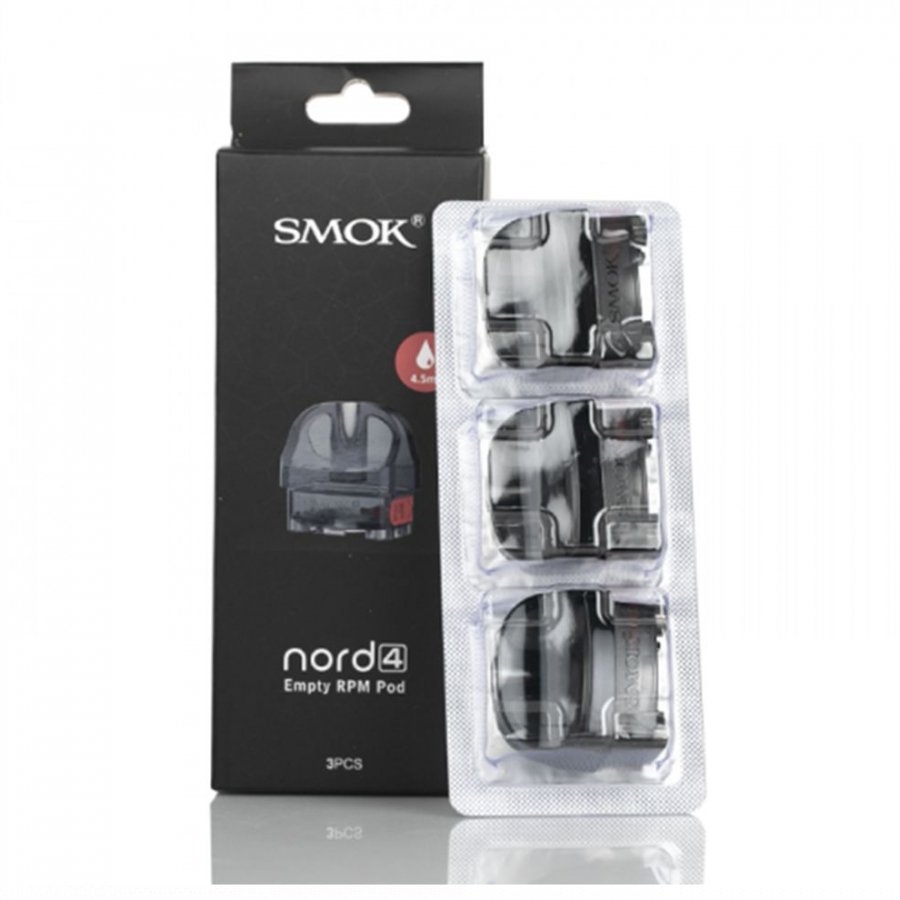 Buy Bulk Smok RPM 160 Empty Pod 4.5ML - Pack of 2 - Vape Wholesale Mcr