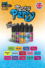 Buy Bulk Tasty Party 10ml Nic Salt pack of 10 - Vape Wholesale Mcr