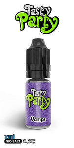 Buy Bulk Tasty Party 10ml Nic Salt pack of 10 - Vape Wholesale Mcr