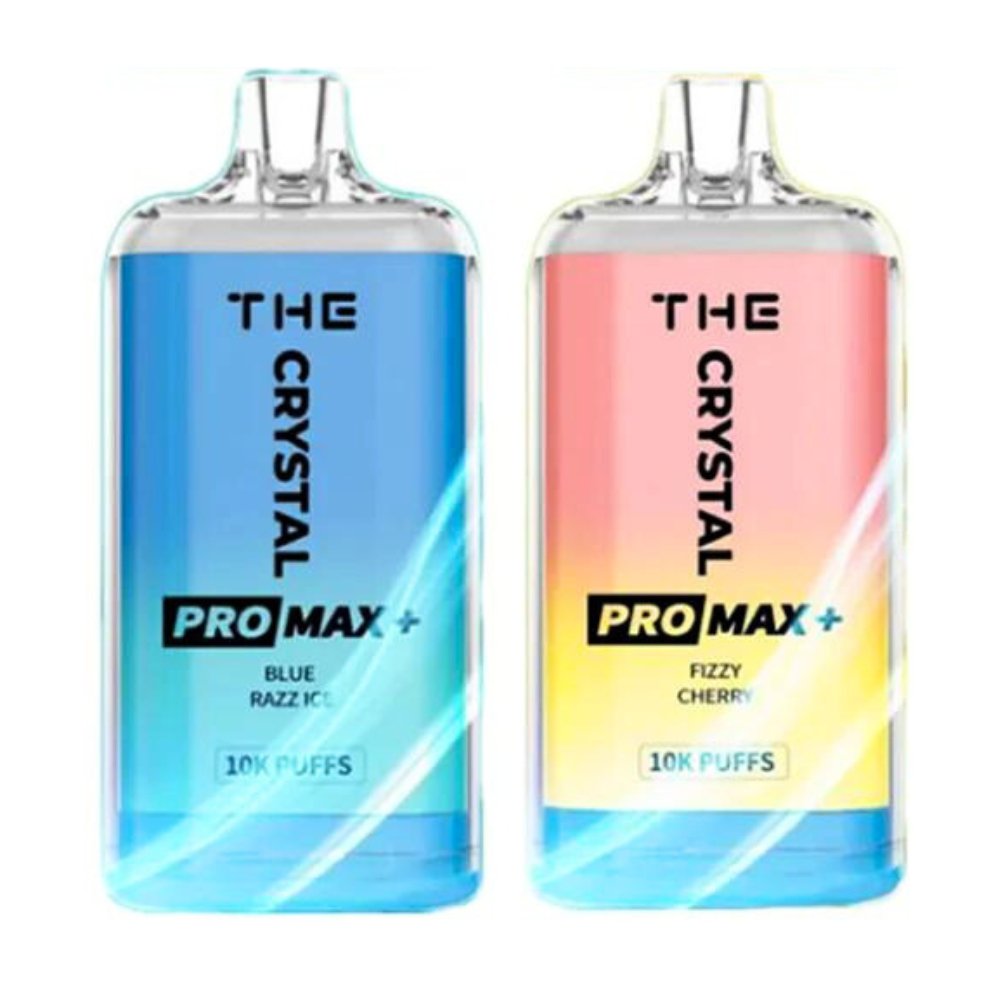 Buy Bulk The Crystal Pro Max + 10000 Disposable Vape Pod Box of 10 - Vape Wholesale Mcr