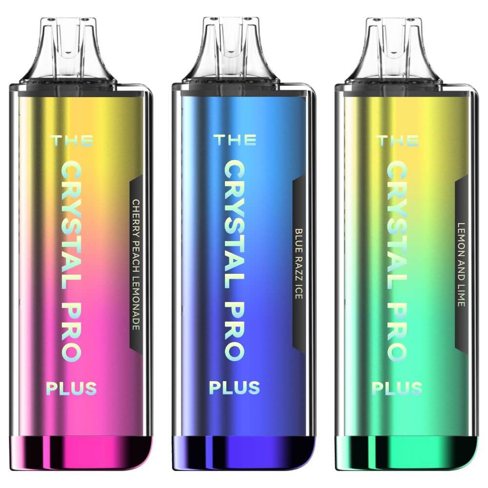 Buy Bulk The Crystal Pro Plus 4000 Disposable Vape Pod Kit Box of 10 - Vape Wholesale Mcr