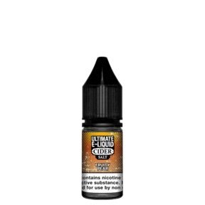 Buy Bulk Ultimate E - Liquid Cider 10ML Nic Salt (Pack of 10) - Vape Wholesale Mcr