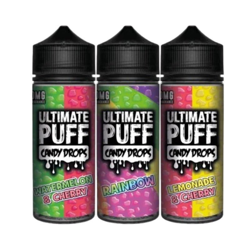 Buy Bulk Ultimate Puff Candy Drops 100ML Shortfill - Vape Wholesale Mcr