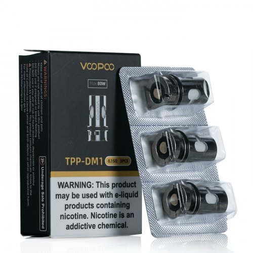 VOOPOO TPP-DM1 Coil 0.15ohm 3PCS/Pack - Vape Wholesale Mcr