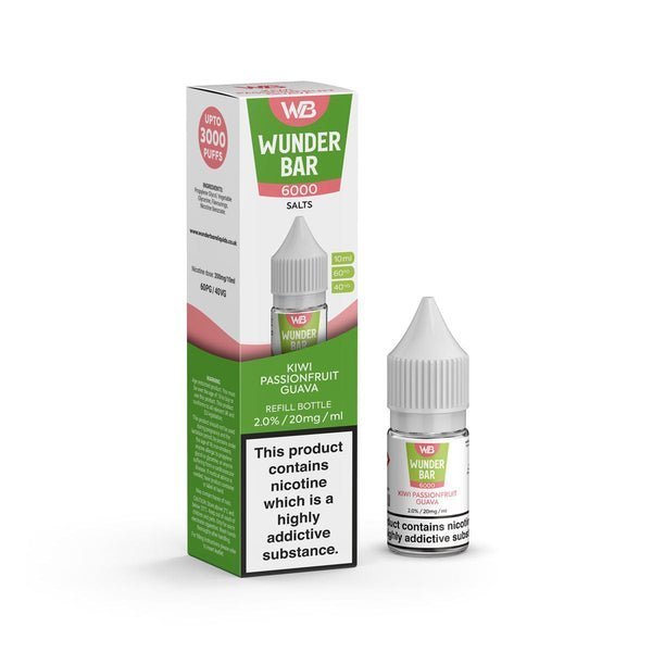 Buy Bulk Wundar Bar 6000 Nic Salt 10ml - Box Of 10 - Vape Wholesale Mcr