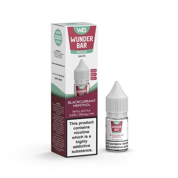 Buy Bulk Wundar Bar 6000 Nic Salt 10ml - Box Of 10 - Vape Wholesale Mcr