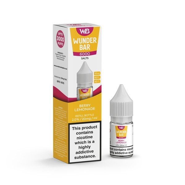 Buy Bulk Wundar Bar 6000 Nic Salt 10ml - Box Of 10 - Vape Wholesale Mcr