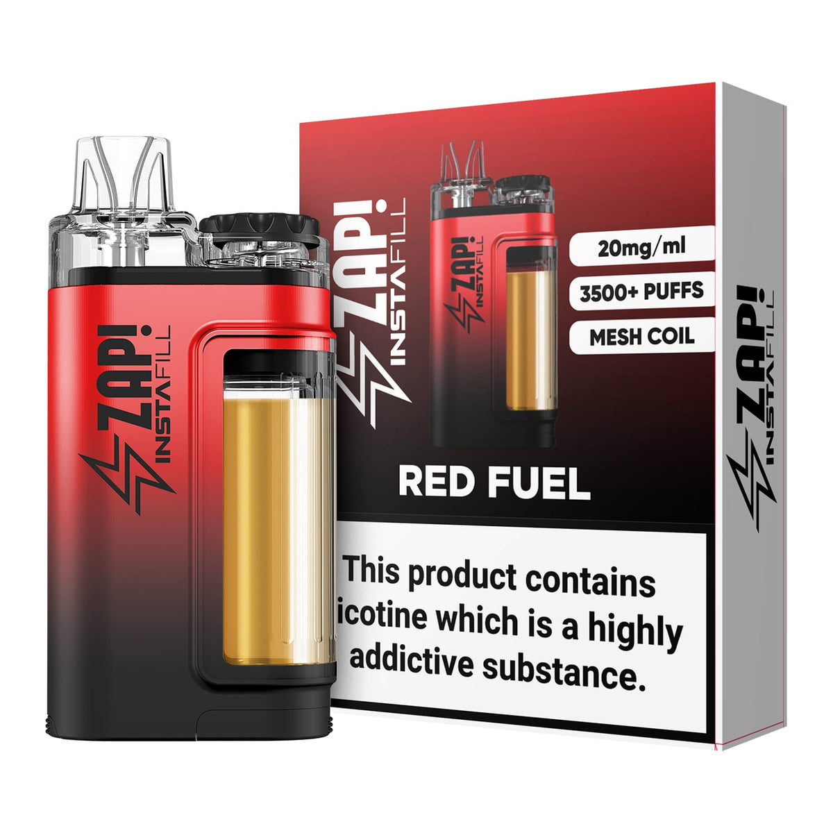 Buy Bulk Zap! Instafill 3500 Puffs Disposable Pod Vape Kit Box Of 10 - Vape Wholesale Mcr