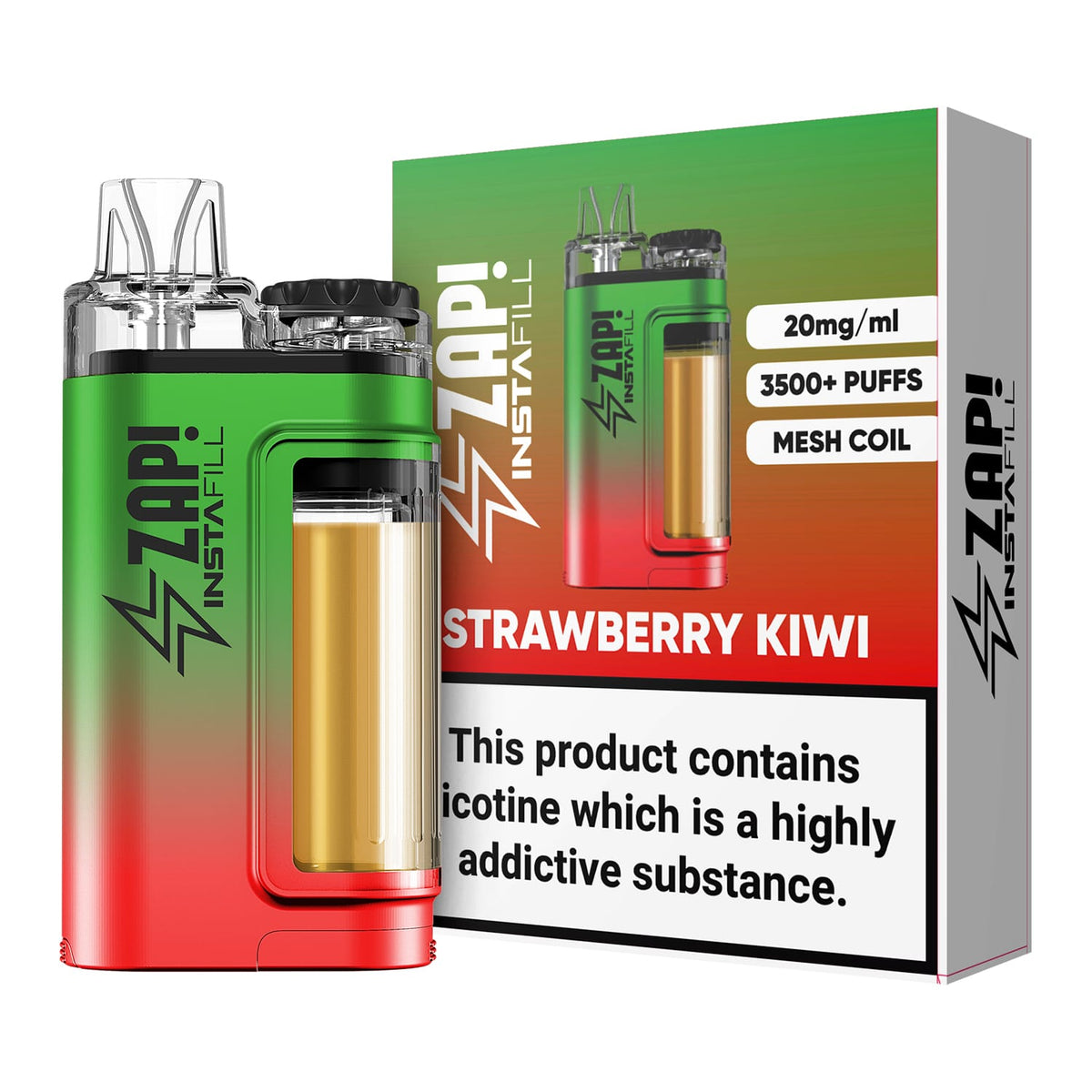 Buy Bulk Zap! Instafill 3500 Puffs Disposable Pod Vape Kit Box Of 10 - Vape Wholesale Mcr