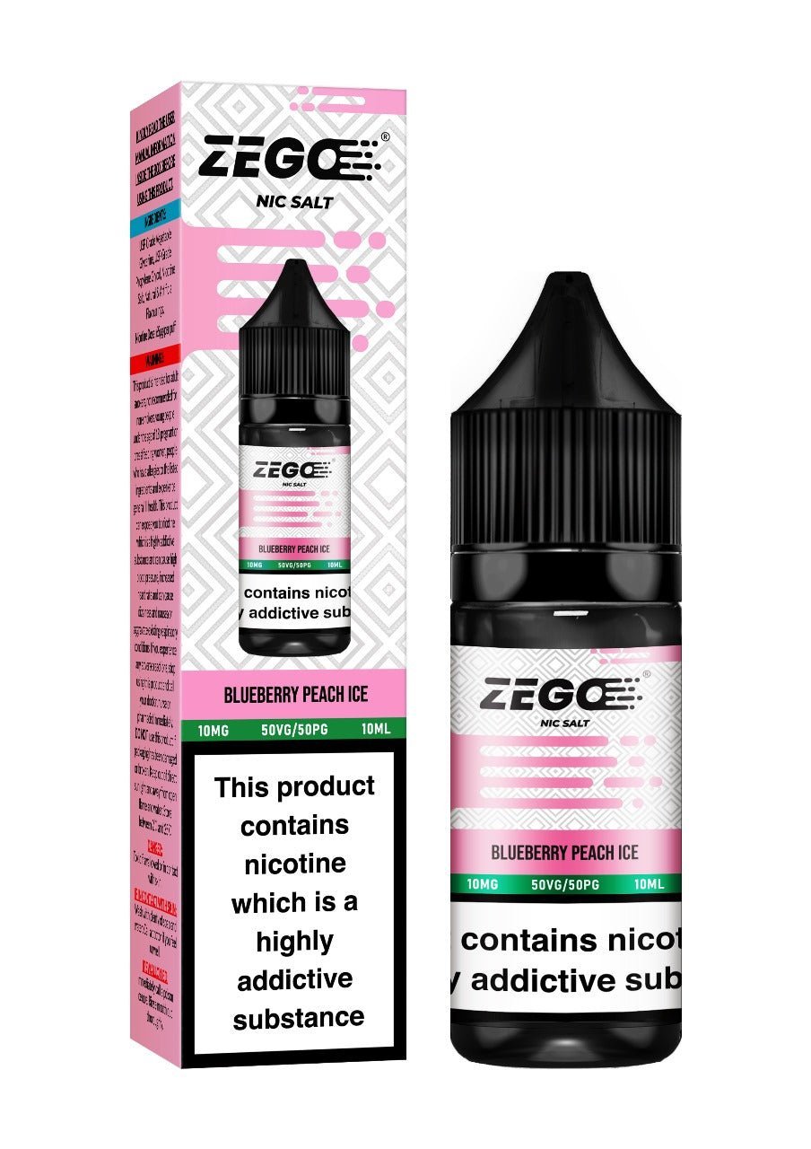 Zego Nic Salt 10ml E-Liquid - Box of 10 - Vape Wholesale Mcr